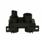 Preview: SANlight Wieland H-Verteilerblock, 3-polig, 3 x female-Anschluss, 1 x male-Anschluss