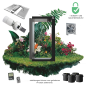 Preview: Caluma Growset XL (120 x 120, 2 x 240 W Premium-Lüftungsset) Growbox Komplettset