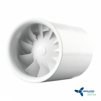 Ventilution Silent Line Axial 125, Axiallüfter, 197 m³/h, Ø 125 mm