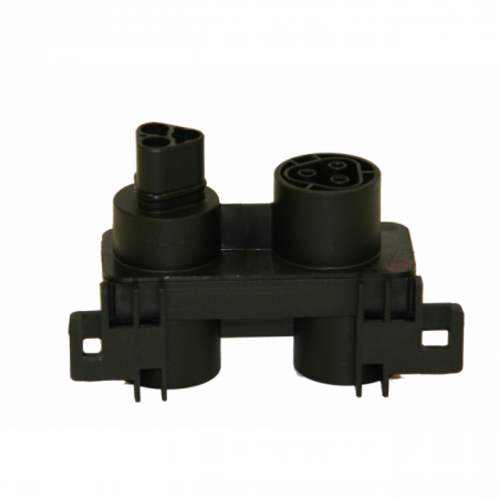 SANlight Wieland H-Verteilerblock, 3-polig, 3 x female-Anschluss, 1 x male-Anschluss