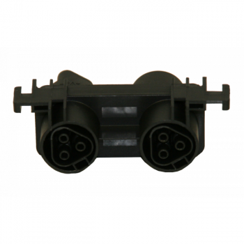 SANlight Wieland H-Verteilerblock, 3-polig, 3 x female-Anschluss, 1 x male-Anschluss