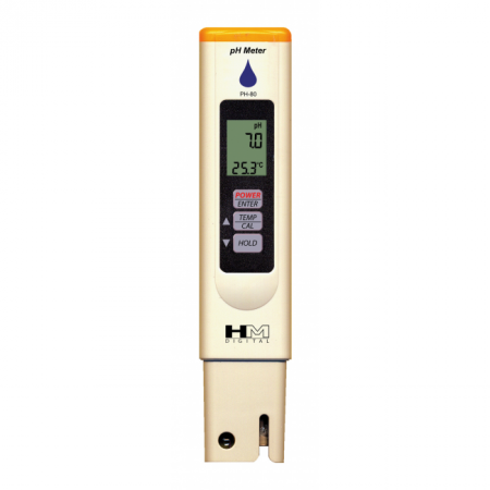 HM Digital pH/Temp-Meter, Hydro Tester, Auflösung: 0,1 pH, 0,1 °C