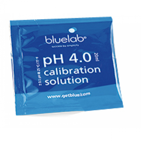 bluelab pH-Eichlösung, 4,0 pH, 20 ml