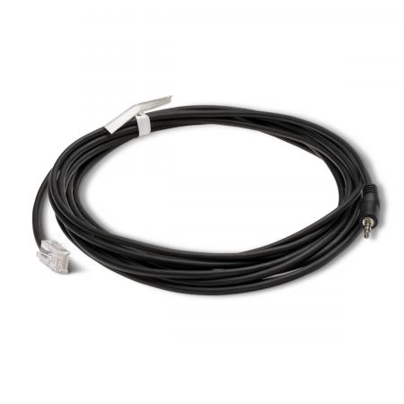 GrowControl RJ45 Kabel auf Klinke 3,5mm Schwarz 5m
