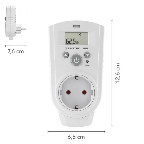 Steckdosen-Hygrostat BH30