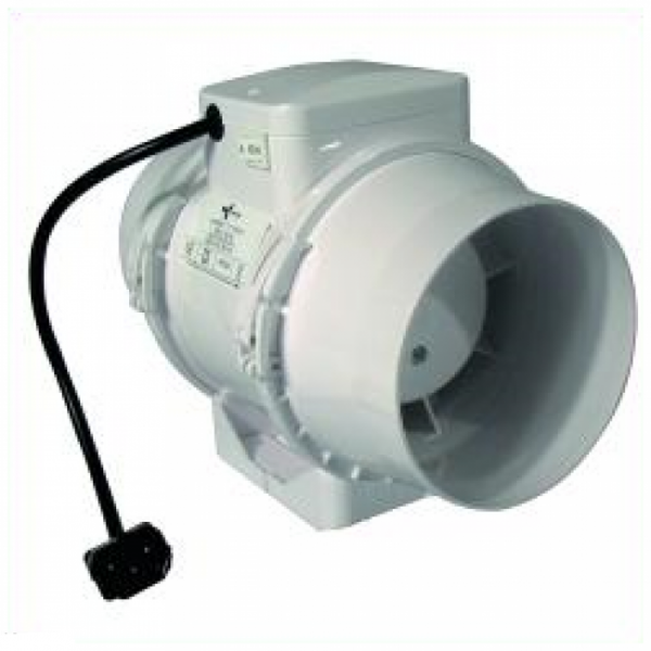 Ventilution Mixed In-Line, 220/280 m³/h, für 125 mm, inkl. IEC-Connector