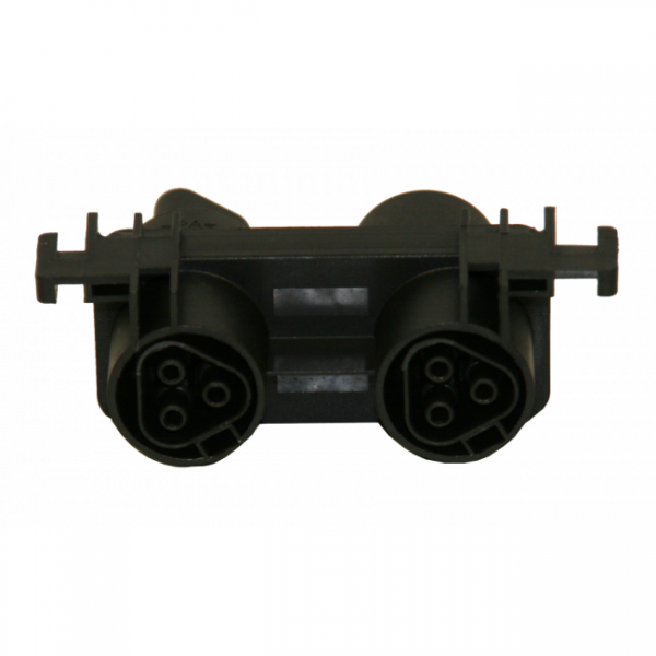 SANlight Wieland H-Verteilerblock, 3-polig, 3 x female-Anschluss, 1 x male-Anschluss