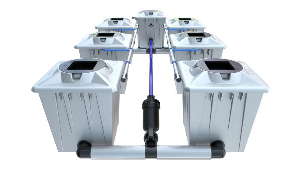 Alien Hydroponics RDWC 6POT Silver 20L