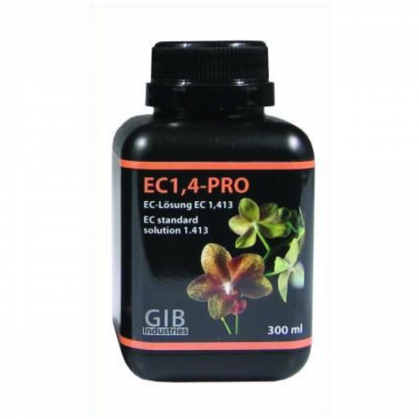 GIB Industries EC 1,4-PRO, EC-Eichlösung, 1,413 mS/cm, 300 ml