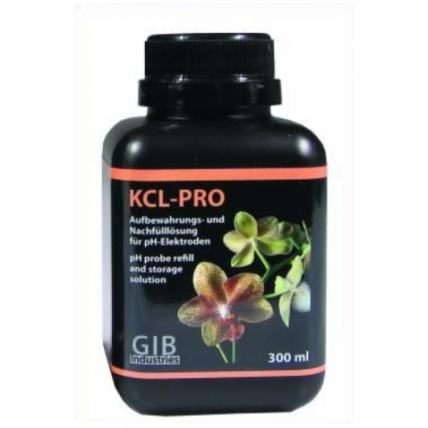 GIB Industries KCL-PRO Aufbewahrungslösung für pH-Elektroden, 300 ml