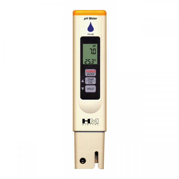 HM Digital pH/Temp-Meter, Hydro Tester, Auflösung: 0,1 pH, 0,1 °C