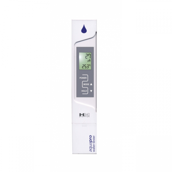 HM Digital EC/Temp-Meter, AquaPro, Auflösung: 0,1 µS, 0,1 °C