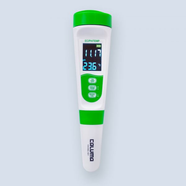 Caluma 3-in-1 pH-EC-Temp Messgerät
