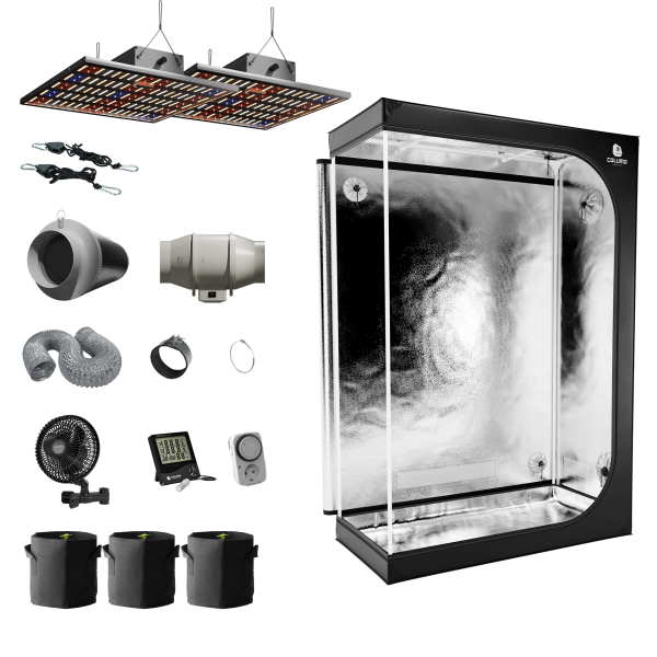 Caluma Growset Ambient (60 x 120 cm, 2 x 150 W, One-Box) Growbox Komplettset