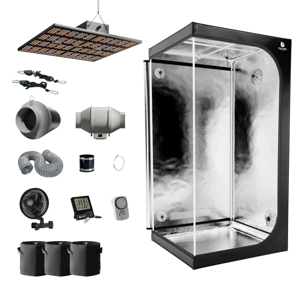Caluma Growset L (100 x 100 cm, 240 W, One-Box) Growbox Komplettset