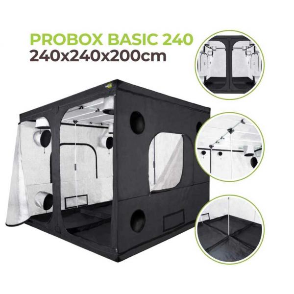 Growbox 240x240x200 cm | PROBOX BASIC 240 | Garden Highpro