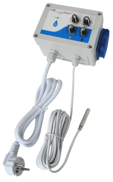 GSE Bewässerungsuhr 10A inklusive Tag-/Nachtsensor