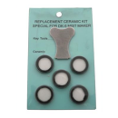 Ersatzmembrane für Ultraschall-Nebler, 5 Membrane, 1600 ml/h - 5 Stk. je Packung