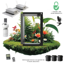 Caluma Set Ambient - 3 Plants Plus Premium  (60 x 120 cm, 2 x 150 W) Growbox Komplettset