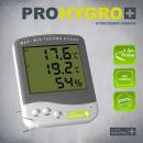 GHP Hygrothermo Premium m. ext. Messfühler, großes Display