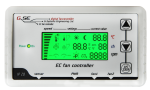 GSE EC LCD-Lüftungsregler (2 Lüfter) RJ45